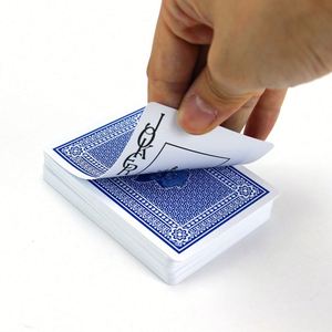 Cartas de Póker con Logotipo de Club, 4 Colores, Índice Grande, Fuente Personalizada, Baraja de Pinochle de Papel con Caja, Superventas 2026 - Product Image 5