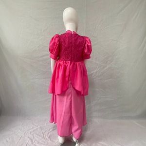 Vestido Color Durazno, Vestido de <span class=keywords><strong>Princesa</strong></span> Flor de Durazno, Vestido Formal para Niña, <span class=keywords><strong>Mario</strong></span> - Product Image 4