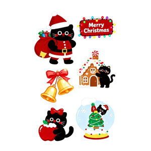 <span class=keywords><strong>ส</strong></span>ติกเกอร์แทททูประดับกลิตเตอร์แบบชั่วคราวสำหรับเทศกาลค<span class=keywords><strong>ริ</strong></span><span class=keywords><strong>ส</strong></span>ต์มา<span class=keywords><strong>ส</strong></span>รูปการ์ตูนขี้เล่นลายแมวเกล็ดหิมะกันน้ำ<span class=keywords><strong>ส</strong></span>ำหรับใบหน้าคอและแขน - Product Image 6