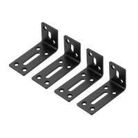Support d'angle en acier inoxydable galvanisé découpé au laser sur mesure avec fabrication de tôles, tolérance de précision 0,02-0,1 mm