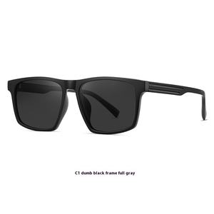 男性用ハイエンドヨーロッパ系アメリカ人スポーツサングラスDuffy 6260偏光メガネブラックTR90レンズ屋外ライディングドライビングフィッシング - Product Image 4