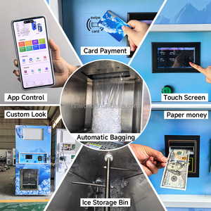 Nueva Oportunidad <span class=keywords><strong>de</strong></span> Negocio YISO: Máquina Expendedora <span class=keywords><strong>de</strong></span> Hielo Automática 24/7, RO, 100 kg <span class=keywords><strong>de</strong></span> Capacidad, con Sistema <span class=keywords><strong>de</strong></span> Tratamiento <span class=keywords><strong>de</strong></span> Agua para Tiendas - Product Image 4