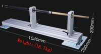 Tour à métaux manuel miniature Wm210 800 mm à double mandrin en aluminium avec tour à billard pour accessoires de bricolage à domicile