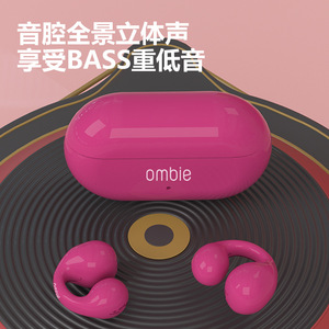 Écouteurs sans fil à conduction osseuse transfrontalière ZOMBI V54, design intra-auriculaire à clipser, batterie haute capacité, pour le sport - Product Image 3