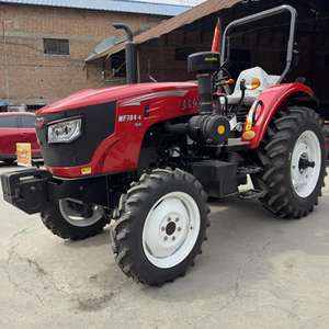 Nouveau Tracteur Agricole Rouge 704 à Quatre Roues Motrices avec Charrue Rotative pour l'Arrosage et la Sécherie, et Fertilisation des Sillons - Modèle Shed King - Product Image 2