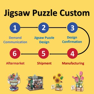 Rompecabezas Educativos Personalizados de Papel, Juguetes Impresos para Niños, Rompecabezas de 60, 100 y <span class=keywords><strong>150</strong></span> Piezas para Niños - Product Image 4