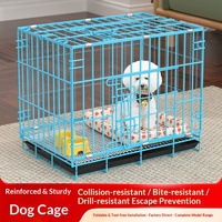 Cage pliable pour chien et chat de haute qualité pour l'intérieur et l'extérieur, cage de voiture en fer respirante et imperméable avec plateau en plastique