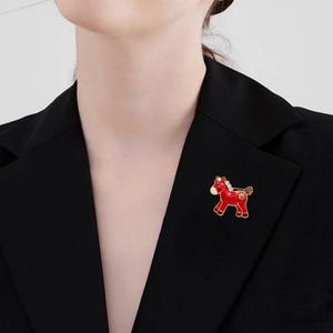 Broche Poney 'Instant Money' Haut de gamme, Épingle de poitrine élégante et tendance, Cadeau pour enfants, mariage, <span class=keywords><strong>nouvel</strong></span> <span class=keywords><strong>an</strong></span>, vêtements - Product Image 3