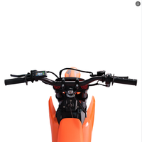 Motocicleta Eléctrica HEZZO D3PRO 60V, Motor Central de 8000W, Batería de Litio de 30Ah, Neumático Grueso de 17 Pulgadas, Motocicleta Todoterreno Impermeable de Alta Velocidad
