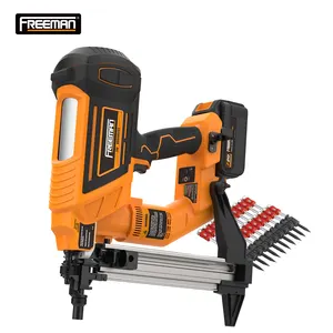 Freeman LD40 No Gas Required Heavy Duty Concrete Nailer 20V Battery Cordless Strong Concrete Steel Nail Gun For Beton