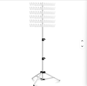 Factory Wholesale Height Adjustable Wig Braiding <b>Stand</b> Salon Hair Extension Holder Hair Braiding Rack - Product Image 2