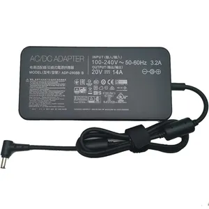 Chargeur d'ordinateur portable 280W 20V14A pour PG35V G703GI GX701 ROG G703GX ADP-280BB B adaptateur d'alimentation AC DC pour MSI GE75 GE63 Raider RGB