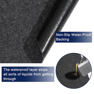 Offre Spéciale vente en gros de tapis de sol en tissu feutre imperméable et résistant à l'huile tapis de réparation de voiture feutre de polyester de laine pour tapis de sol de <span class=keywords><strong>garage</strong></span> en feutre - Product Image 2