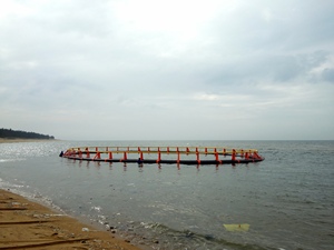 Jaula Circular Resistente al Viento para Cultivo de Peces, Juego Completo de Jaula de Red Flotante para Acuicultura en Alta Mar - Product Image 3
