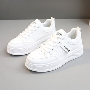 2026 Wholesale Thick-Soled <b>Height</b>-<b>Increasing</b> Casual <b>Shoe</b> Women's Spring Summer Autumn Breathable Lace-up Loafers - Product Image 1