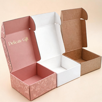 Caja de Envío Personalizada al por Mayor con Insertos, Caja de Embalaje Ecológica para Productos de Cuidado de la Piel