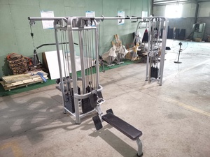Appareil de fitness professionnel commercial multifonction 5 stations, équipement de musculation à charge par pignon, 5 stations, 5 empilages, Jungle Gym HY - Product Image 6
