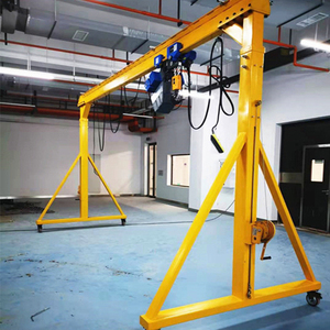 Venta directa de fábrica eléctrica pequeña grúa pórtico controlada <span class=keywords><strong>colgante</strong></span> de 5 toneladas - Product Image 3