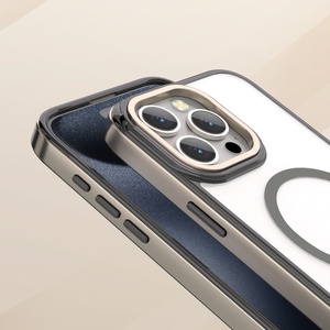 Funda Magnética Transparente Antigolpes para iPhone 17 Pro Max, Carcasa Protectora <span class=keywords><strong>a</strong></span> Prueba de Golpes para iPhone - Product Image 2