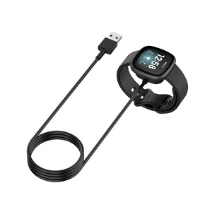 Cable de carga para reloj inteligente <span class=keywords><strong>Fitbit</strong></span> <span class=keywords><strong>versa</strong></span> 3 sense, cable de sincronización de datos de 1m y 3 pies - Product Image 4