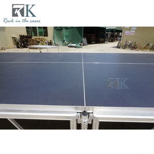 Adjustable Height Stage Platform Stands Durable Aluminum <b>Frame</b> Stage - Product Image 5