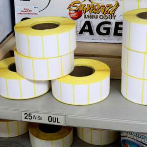 Etiquetas de Código de Barras Impermeables de Alta Calidad (100% Pulpa de Madera) para Embalaje - Etiquetas Adhesivas de 60x40mm para Envío - Product Image 5