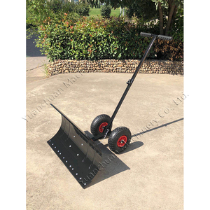 พลั่วตักหิมะแบบมีล้อเหล็กทั้งหมด แบบก้านเดี่ยว แบบก้านคู่ แบบเข็นด้วยมือ - Product Image 6