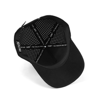Vente en gros personnalisable 5 panneaux Golf Performance Pro Tour Cap réglable Baseball Sport Chapeaux avec logo tissé Chapeau unisexe