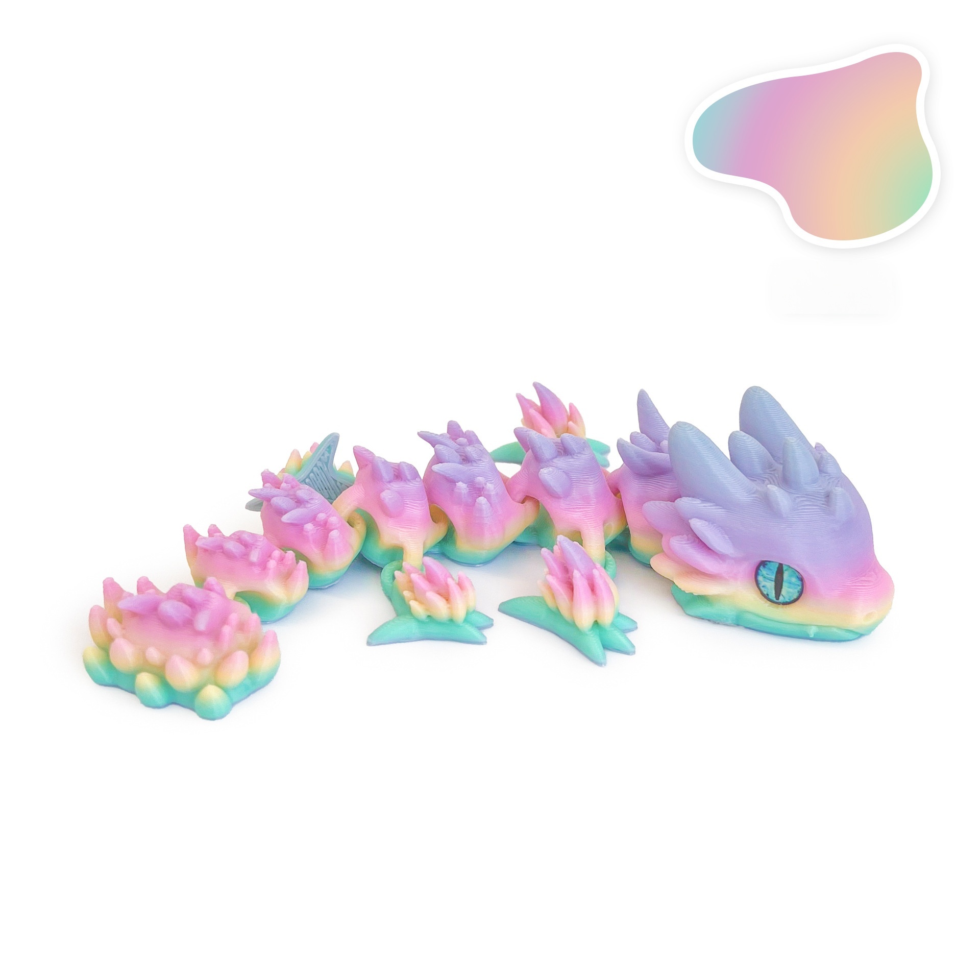 Rainbow color (random hierarchy)