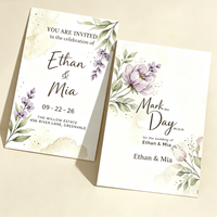 Cartes de vœux personnalisées avec logo imprimé en offset, imperméables, inscriptibles, pliées, avec trous, ensemble de cartes de visite