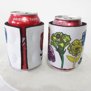 Wholesale High Quality Cheapest Logo Printed Promotional Neoprene Slap Wrap Can Cooler - Product Image 3
