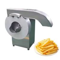 Elektrische Kartoffelschneidemaschine für gewerbliche Nutzung – Pommes-Frites-Schneider für Süßkartoffeln, Radieschen, Karotten und Wurzelgemüse