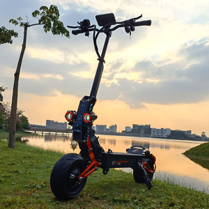สกู๊ตเตอร์ไฟฟ้า Obarter Brand 48v 5000 วัตต์ รุ่น D5-5000w สำหรับผู้ใหญ่ ล้อใหญ่ 12 นิ้ว พร้อมมอเตอร์คู่ ยางสำหรับถนน - Product Image 4