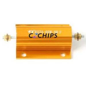 ตัวต้านทานท่อเซรามิกเปลือกอลูมิเนียม1% RX24/60W-8ohm - Product Image 1