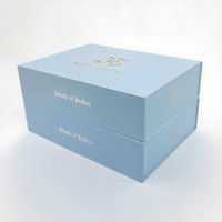 Boîte d'emballage cadeau de luxe haut de gamme personnalisée, impression par estampage de feuille d'or et d'argent, fermeture magnétique, type livre, boîtes-cadeaux de qualité supérieure