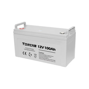 Batería Solar de <span class=keywords><strong>Gel</strong></span> Recargable de 12 Voltios y <span class=keywords><strong>100</strong></span> <span class=keywords><strong>Amperios</strong></span> para Sistema de Energía Solar - Product Image 1