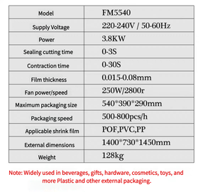 Manuelle 2-in-1 Schrumpffolienmaschine Folienverpackungs-Versiegelungsmaschine Schrumpfverpackungsmaschine zum Verkauf - Product Image 6