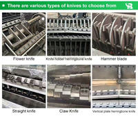 Plastic Recyclinglijn - Model 800 Crusher voor flessen, kratten en hard plastic