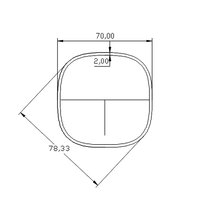 Bming – Cache-tubes LED PC/PMMA personnalisés, style asiatique moderne, double éclairage, diffuseur opale, finition givrée/brillante, garantie 5 ans