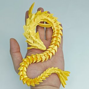 Juguete de Dragón Articulado Impreso en 3D Vashine, de PLA, para Niños Mayores de 12 Años, Divertido, Creativo, Coleccionable, Flexible, de Cristal - Product Image 4