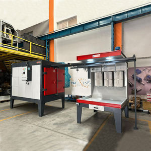 Línea de rieles de recubrimiento en polvo de rueda GookiiTech con hornos de <span class=keywords><strong>pintura</strong></span> <span class=keywords><strong>electrostática</strong></span> Máquina de recubrimiento en polvo de pistola de pulverización <span class=keywords><strong>electrostática</strong></span> - Product Image 3