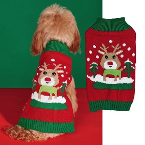 Maglione Natalizio per Cani per Servizi Fotografici con Babbo Natale e Riunioni Familiari Durante le Celebrazioni Stagionali - Product Image 2