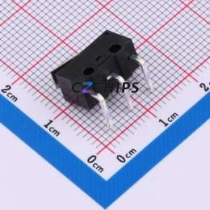 DM3-117D-1 Limit Switch Through hole Component (THT) Switch Single Pole Double Throw 12.7mm 5.7mm 6.6mm - Product Image 2