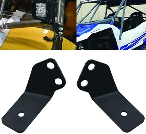 Frente Pilar de luz LED soportes de montaje Fit 2016-2020 <span class=keywords><strong>Yamaha</strong></span> <span class=keywords><strong>YXZ</strong></span> <span class=keywords><strong>1000R</strong></span> - Product Image 2