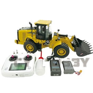 HUINA <span class=keywords><strong>KABOLITE</strong></span> <span class=keywords><strong>K966</strong></span> 1/16 Chargeuse sur pneus hydraulique électrique professionnelle RTR RC entièrement métallique, modèle télécommandé avec chargeur - Product Image 3