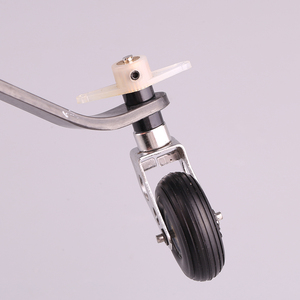 1 Bộ sợi carbon thiết bị hạ cánh PU Wheel chỉ đạo Kit cho 26cc/<span class=keywords><strong>50cc</strong></span>/100cc động cơ xăng cố định cánh máy bay không người lái phụ kiện - Product Image 5