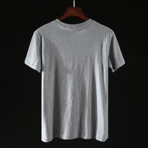 OEM-Fabrik Lässiges Kurzarm-Herren-T-Shirt aus 100% Baumwolle mit Individuellem Logo Blanko-Design 200 Gramm Strickstoff Umweltfreundlich - Product Image 6