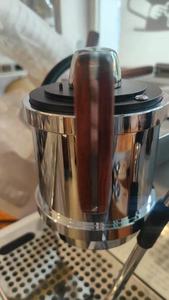 Cafetera de café expreso semiautomática comercial con caldera doble de acero inoxidable para hotel, cafetera de frijol A taza de café - Product Image 4