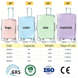 <span class=keywords><strong>Valise</strong></span> de <span class=keywords><strong>cabine</strong></span> vintage <span class=keywords><strong>marron</strong></span> légère en ABS, bagage à roulettes durable à 4 roues pivotantes pour voyage - Product Image 3