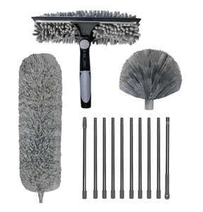 Produits ménagers HYRA, plumeau <span class=keywords><strong>à</strong></span> long manche en microfibre pour nettoyer les étagères, les murs et les fenêtres - Product Image 1
